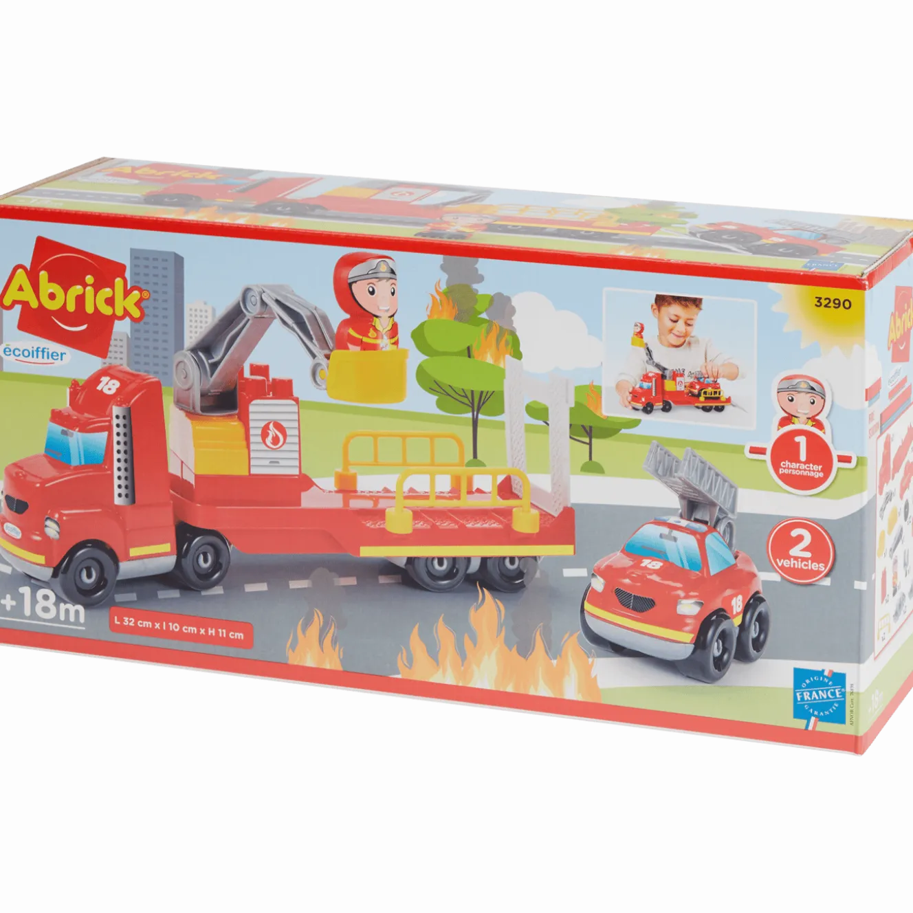 Abrick voertuigen-speelset
