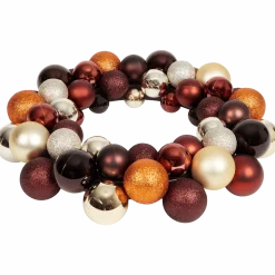 Absolu Chic kerstkrans met kerstballen