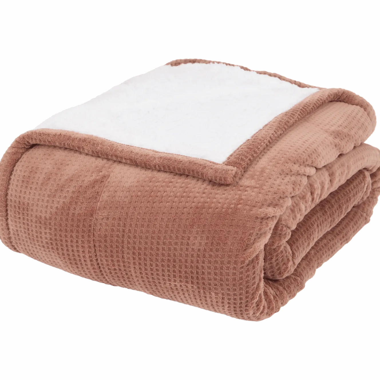 Absolu Chic sherpa plaid