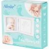 Alvär fotolijst met kleiafdruk