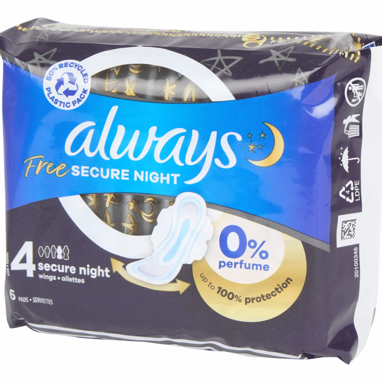 Always Free maandverband Secure Night