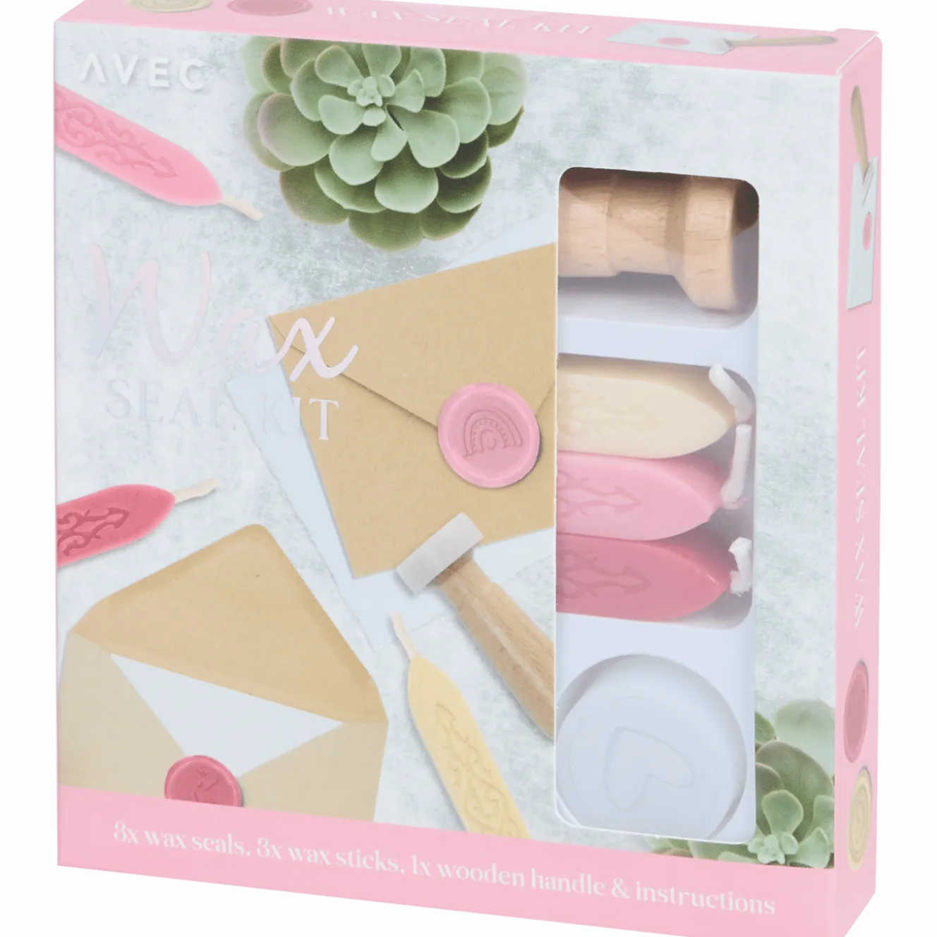 Avec waxstempel-kit