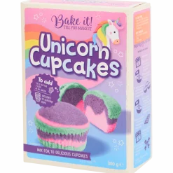 Bake it! unicorn/regenboog cupcakes