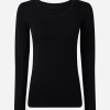 Bamboe longsleeve T-shirt