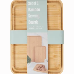 Bamboe serveerplanken