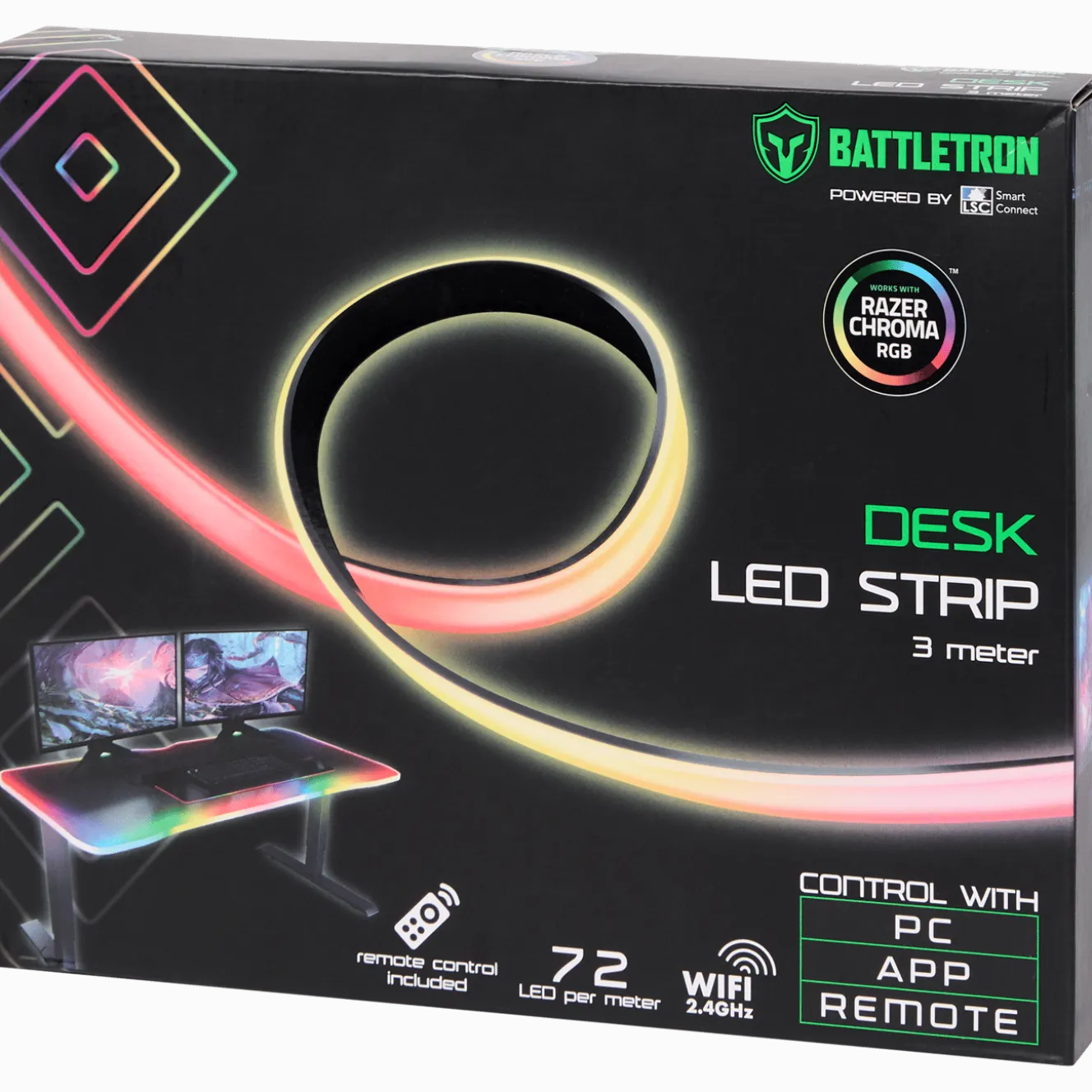 Battletron bureau led-lichtstrip Razer Chroma