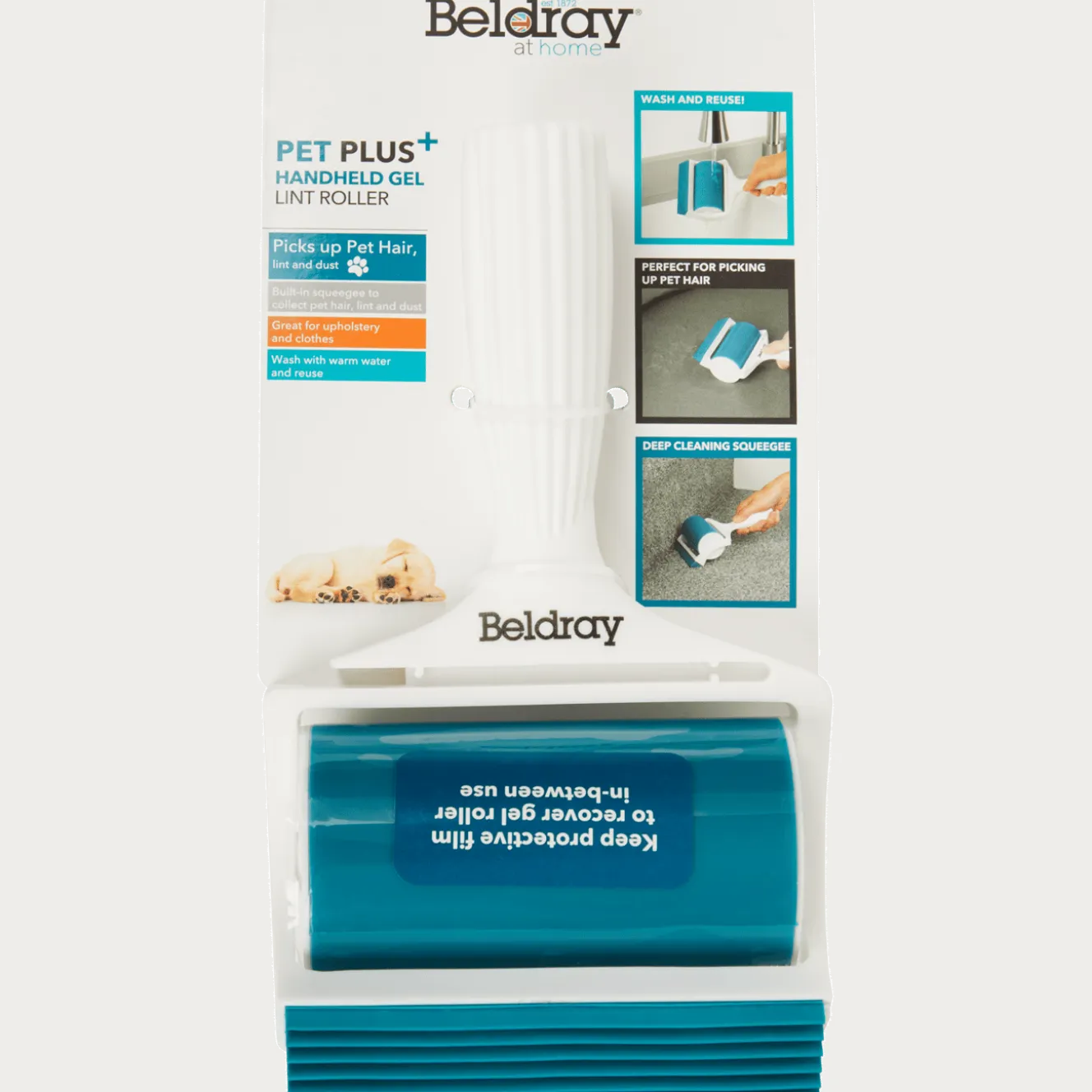 Beldray Pet Plus+ gel pluizenroller