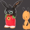 Bing en Flop speelgoedfiguren