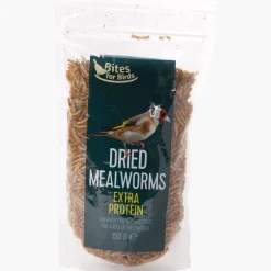 Bites for Birds gedroogde meelwormen