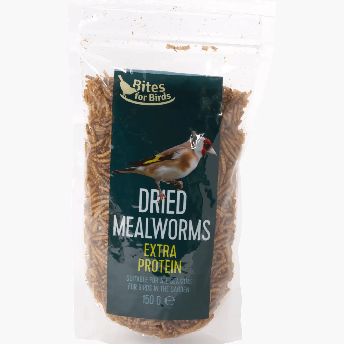 Bites for Birds gedroogde meelwormen