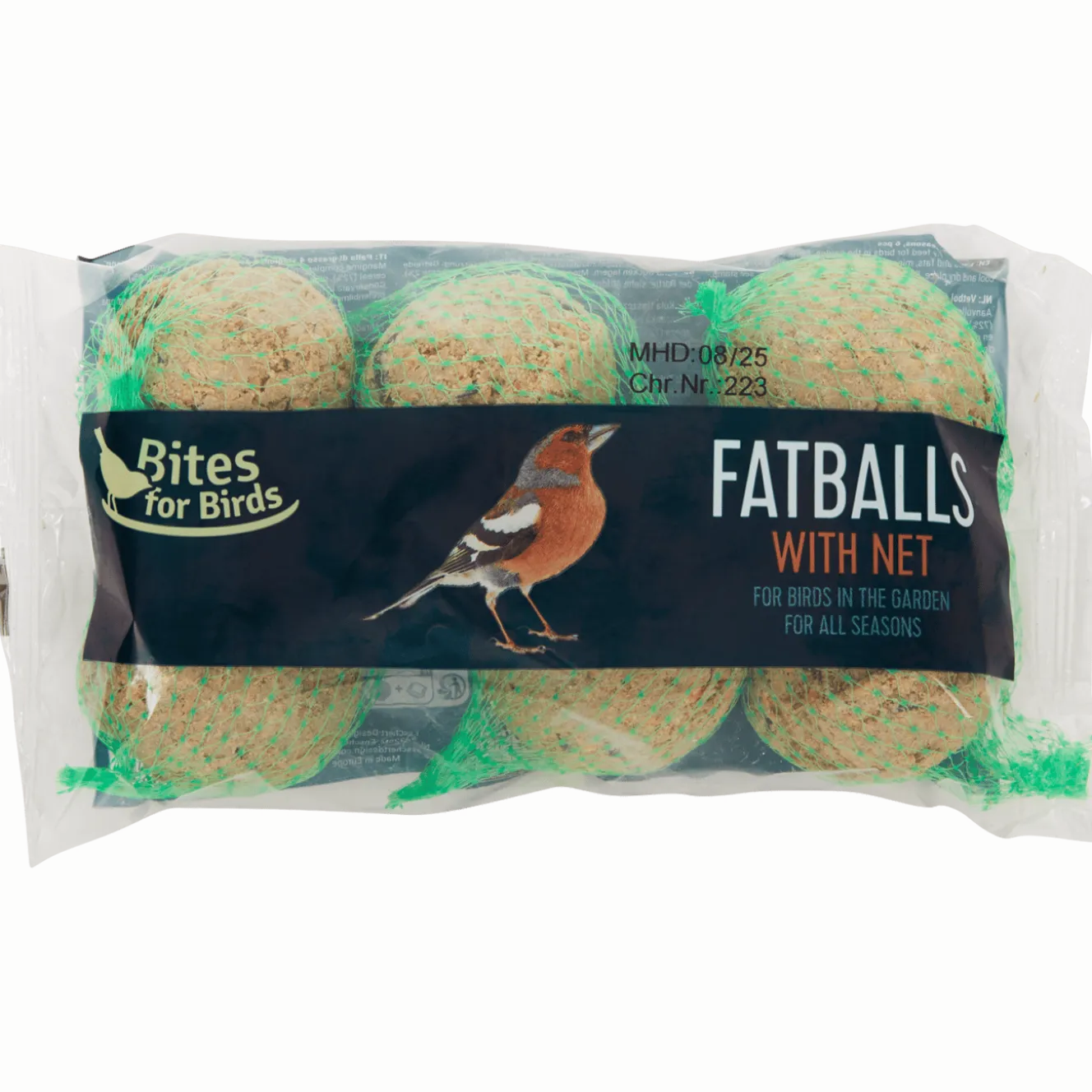 Bites for Birds vetbollen