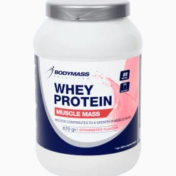 Bodymass whey protein Aardbei