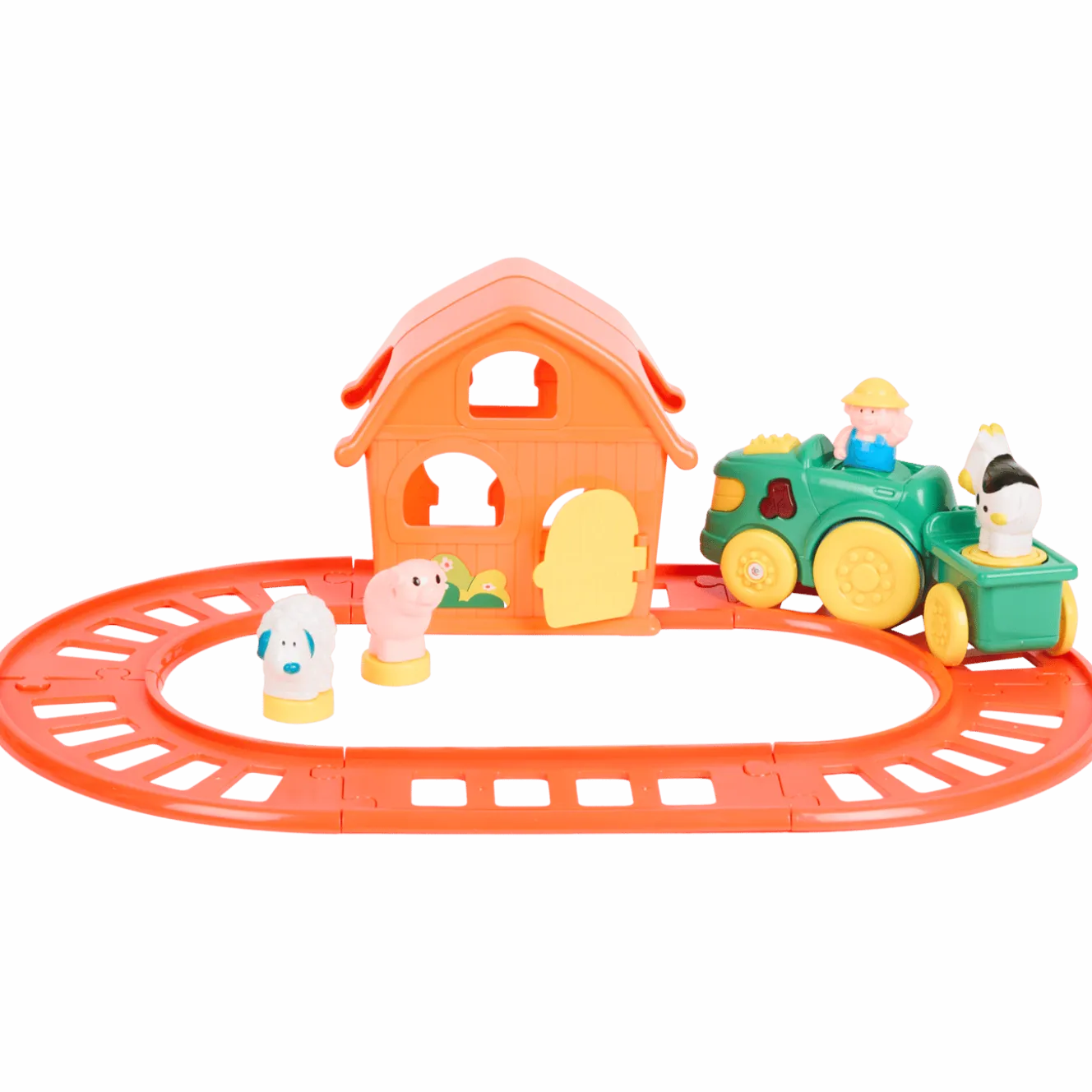 Boerderij trein met muziek