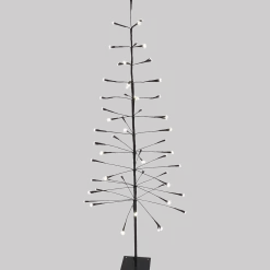 Boom met ledverlichting