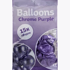 Chroom ballonnen