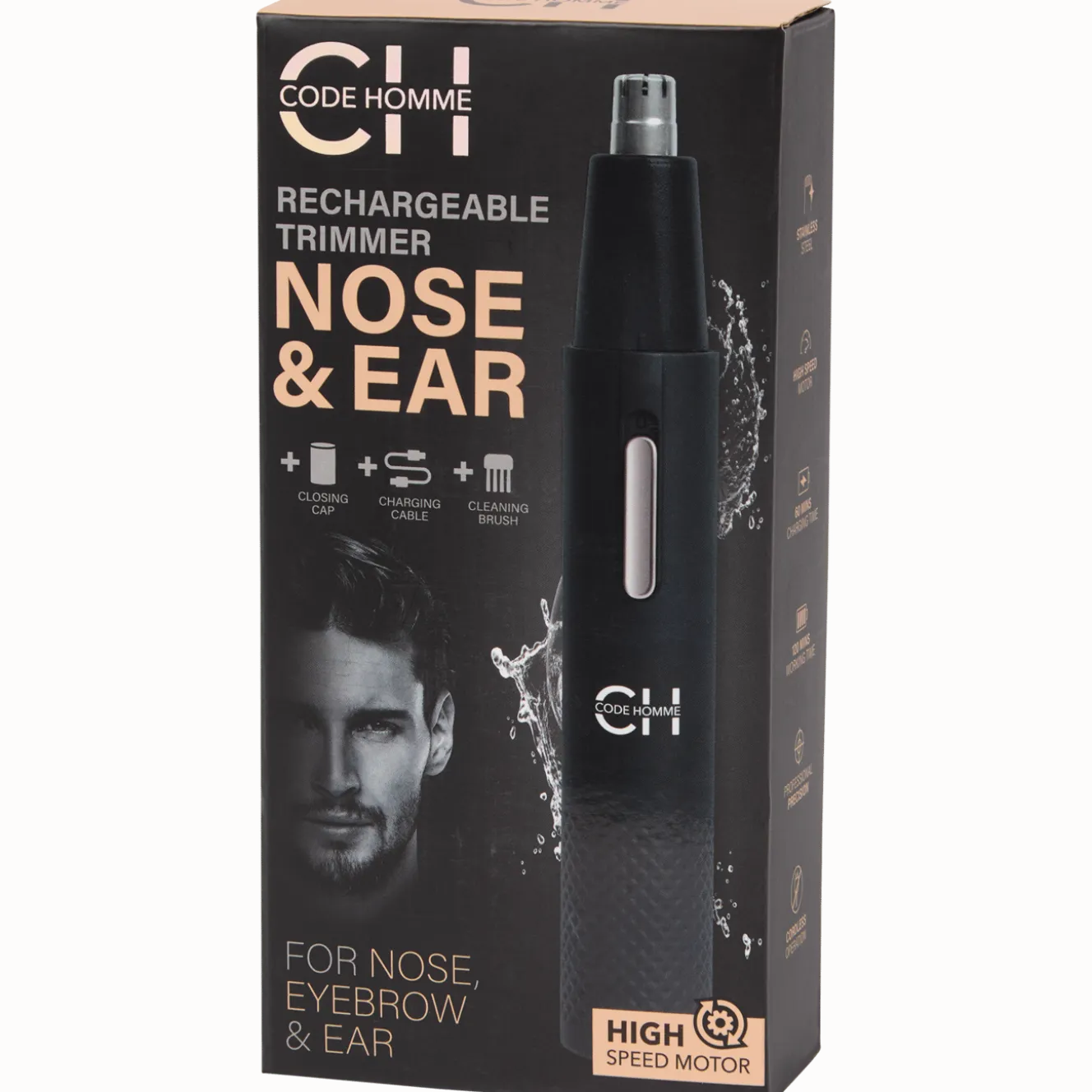 Code Homme neus- en oorhaartrimmer