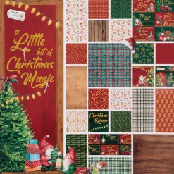 Craft Sensations kerst-papierblok