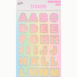 Craft Universe alfabet stickers