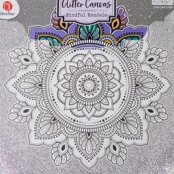 DécoTime kleur je eigen glitter-canvas