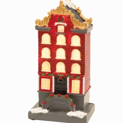 Decoratief huisje met ledlicht