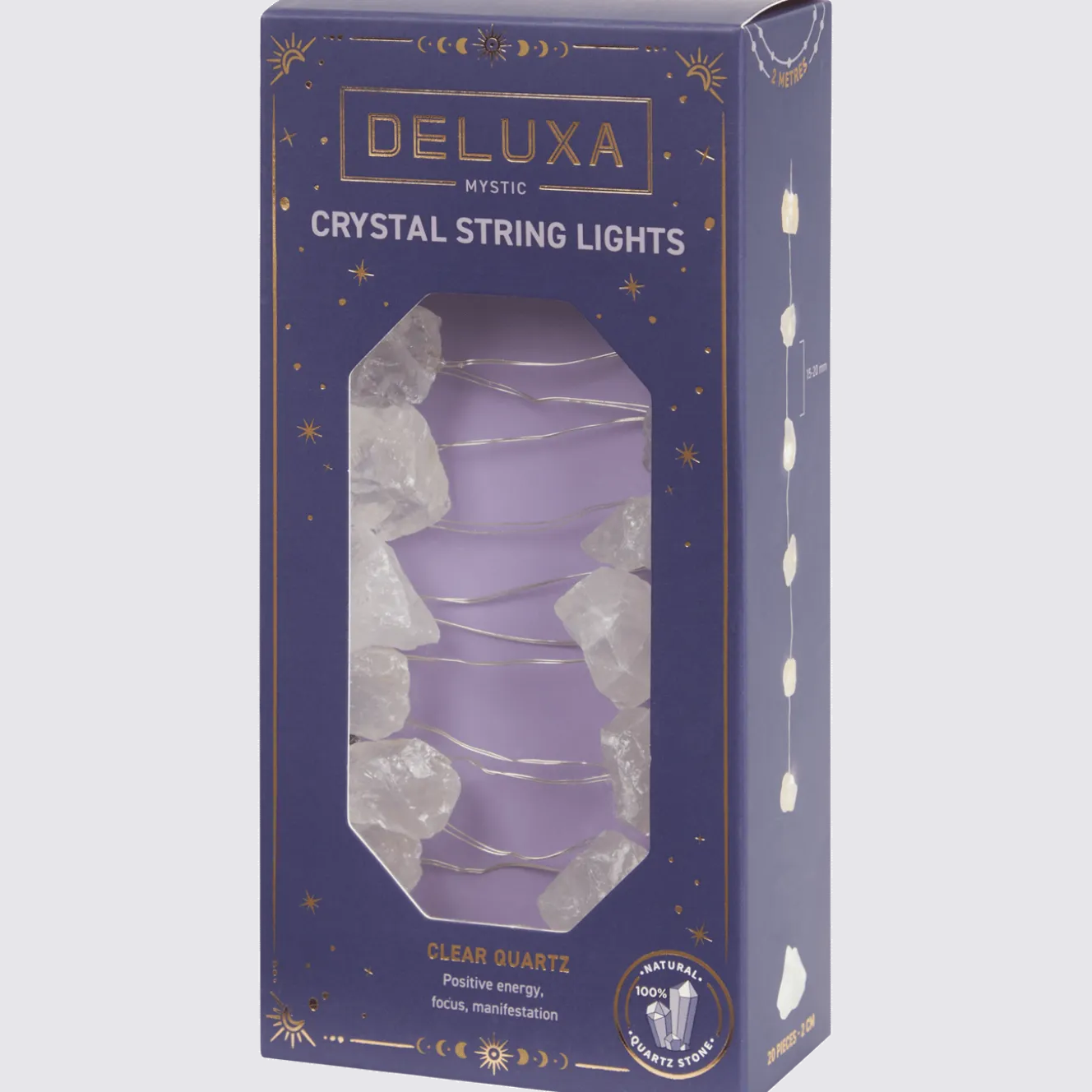 Deluxa kristallen lichtslinger