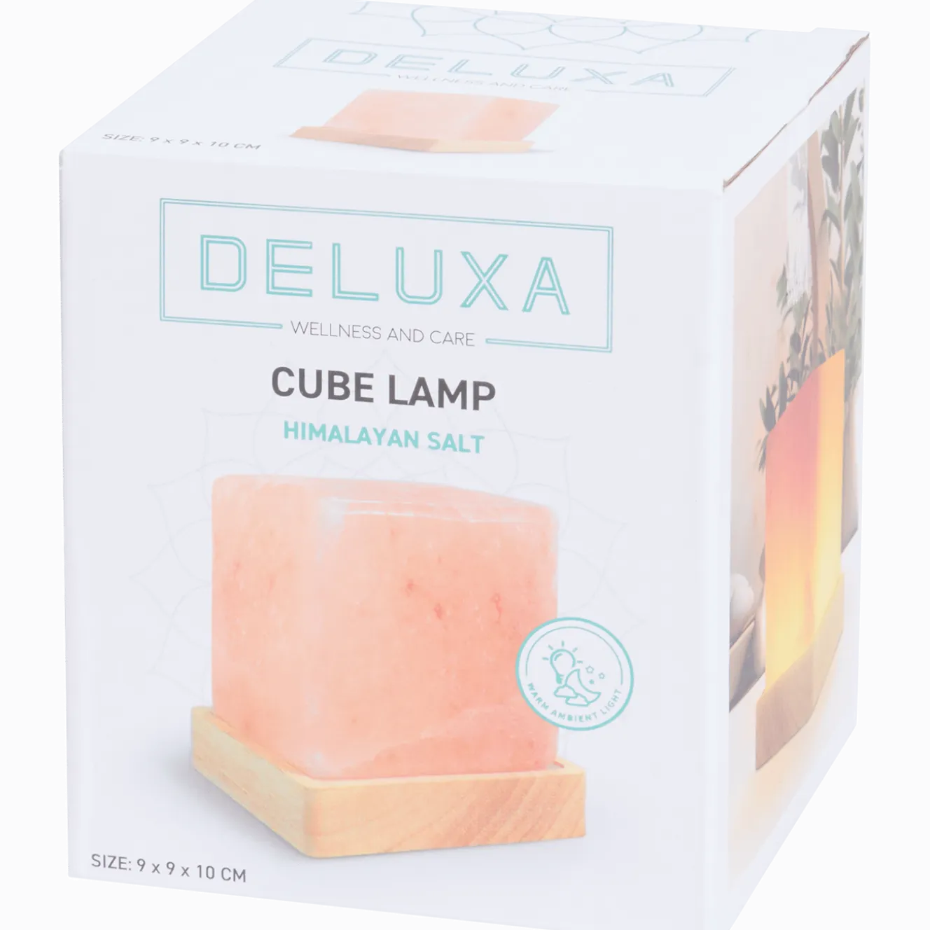 Deluxa zoutsteenlamp
