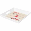 Dienblad met kerstprint
