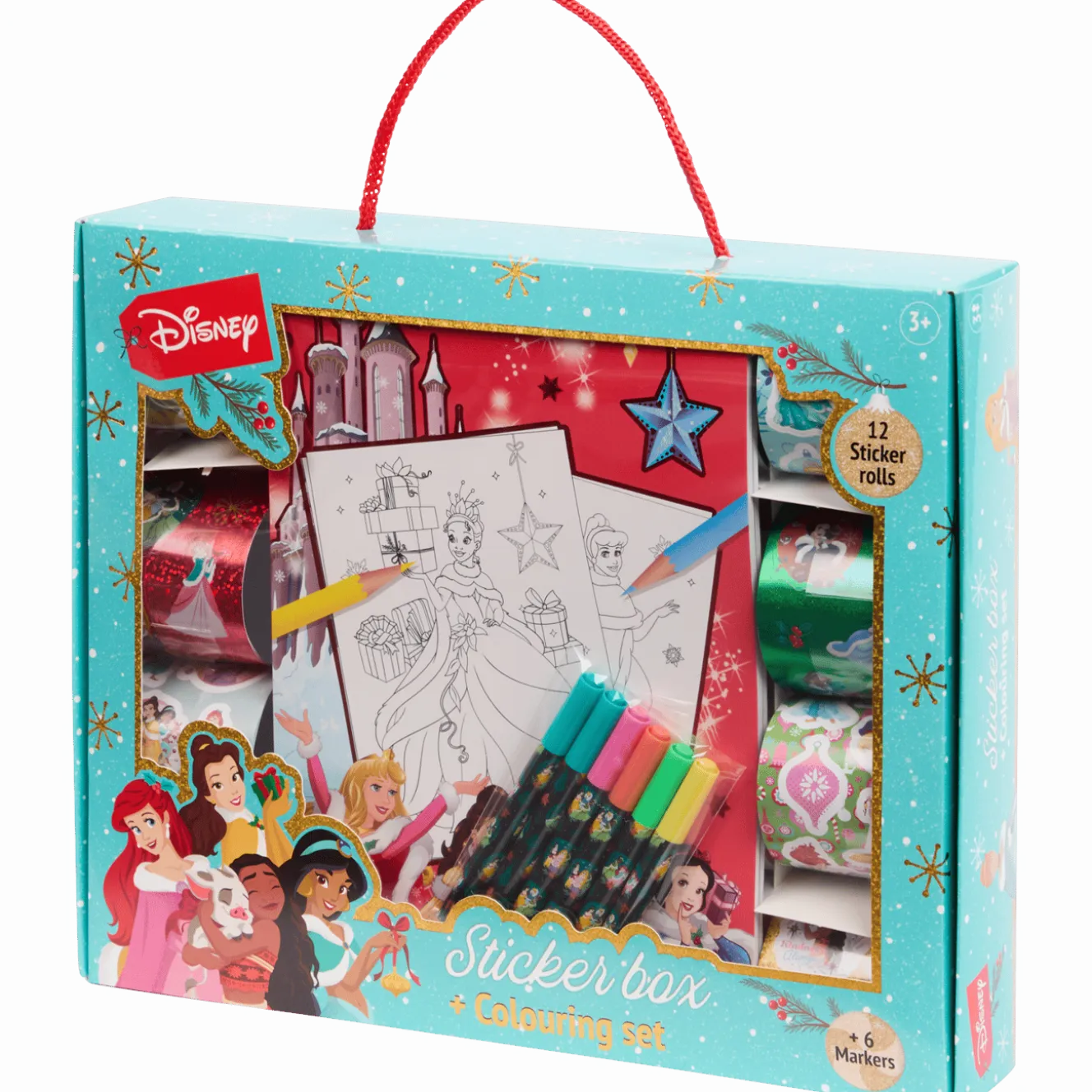 Disney kerstkleurboek met stickers