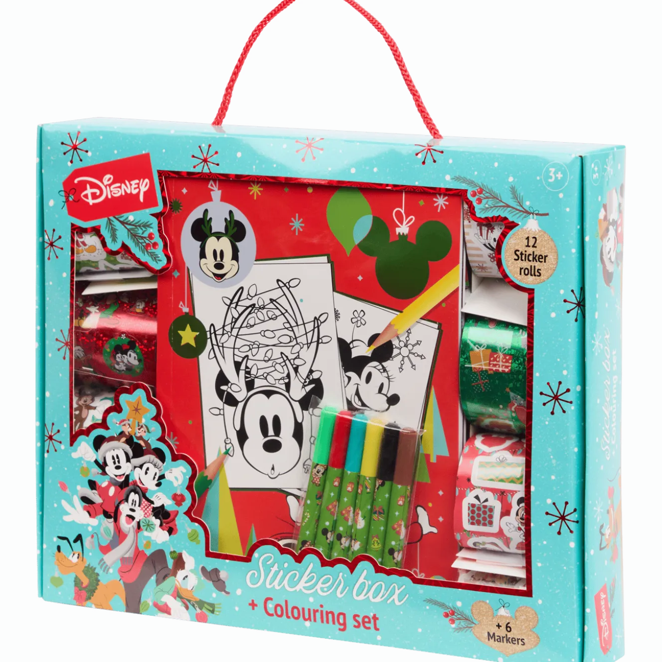 Disney kerstkleurboek met stickers