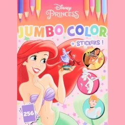Disney kleur- en stickerboek