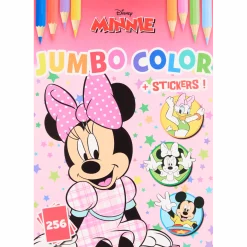 Disney kleur- en stickerboek