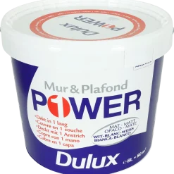 Dulux Power muurverf mat wit