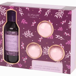 Elysium Spa badolie- en bruisballenset