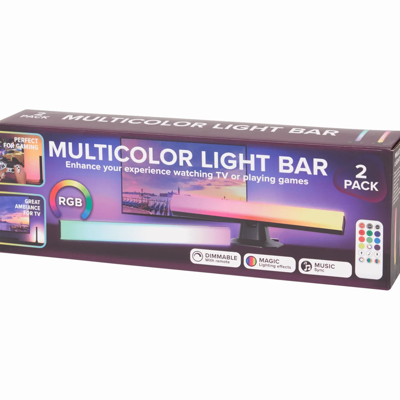 Eurodomest multicolor lichtbalken