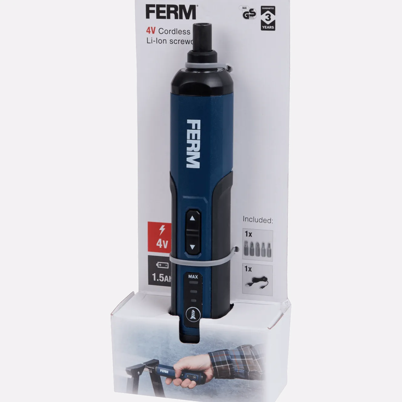 FERM accu-schroevendraaier