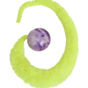 Fidgetworm met stuiterbal