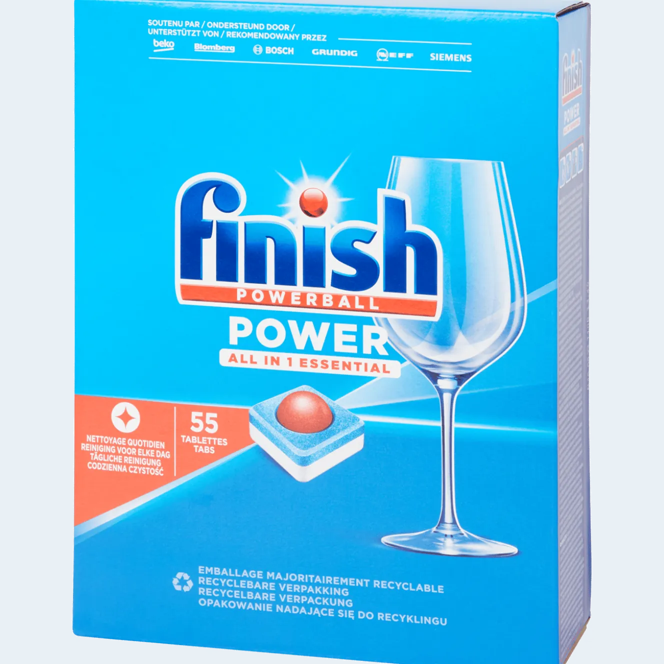 Finish Powerball vaatwastabletten All-in 1