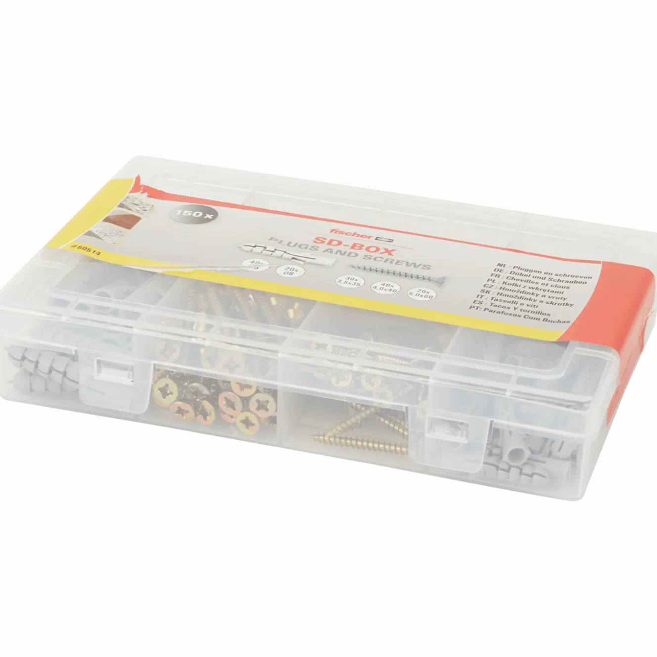 Fischer pluggen- en schroevenbox