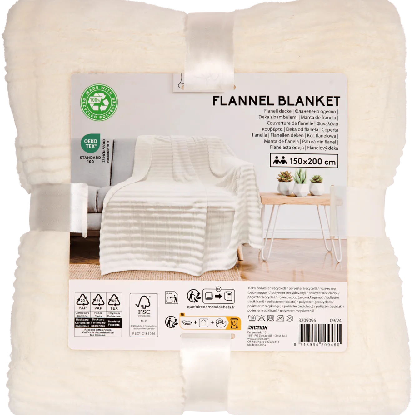 Flanellen plaid