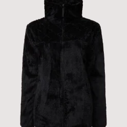 Fleecevest met capuchon