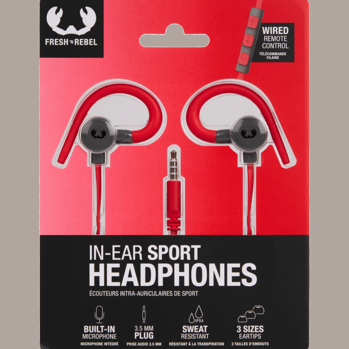 Fresh ’n Rebel sport-oordopjes in-ear