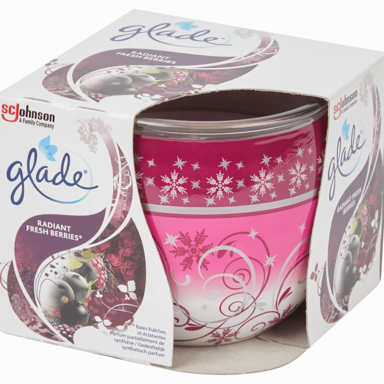 Glade geurkaars Radiant Fresh Berries
