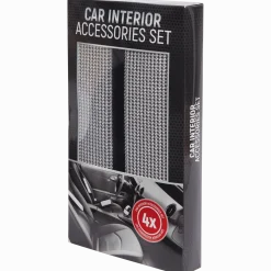 Glittersteentjes auto-interieur accessoireset