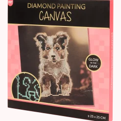 Glow-in-the-dark diamond painting