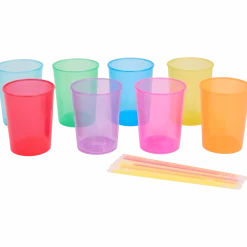 Glow-in-the-dark feestbekers