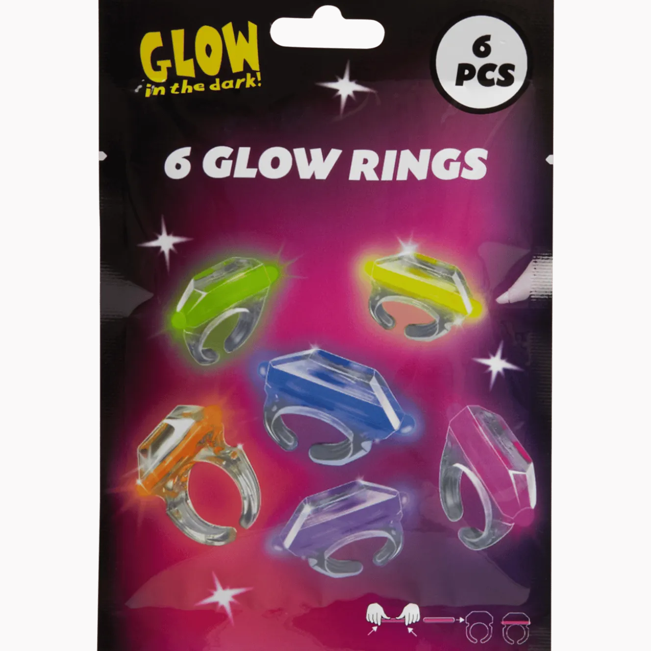 Glow in the dark-ringen
