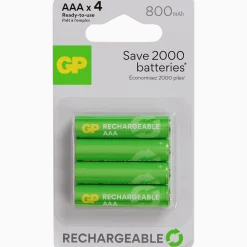 GP oplaadbare batterijen AAA
