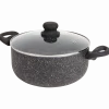 Granite stone braadpan