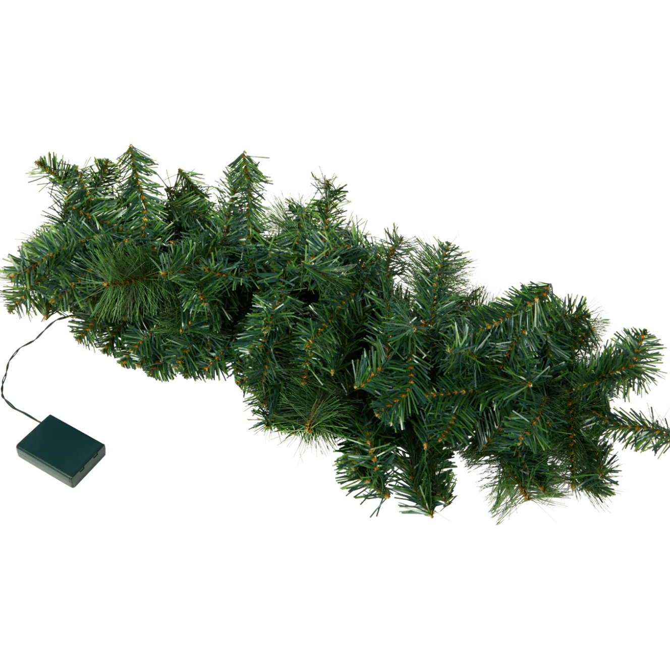 Guirlande dennentakken met led