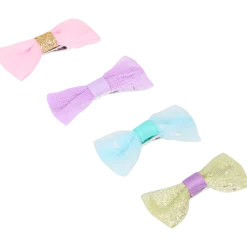 Haarclipjes met strikjes